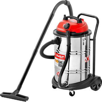 Строительный пылесос "ЗУБР" ПУ-60-1400 М4