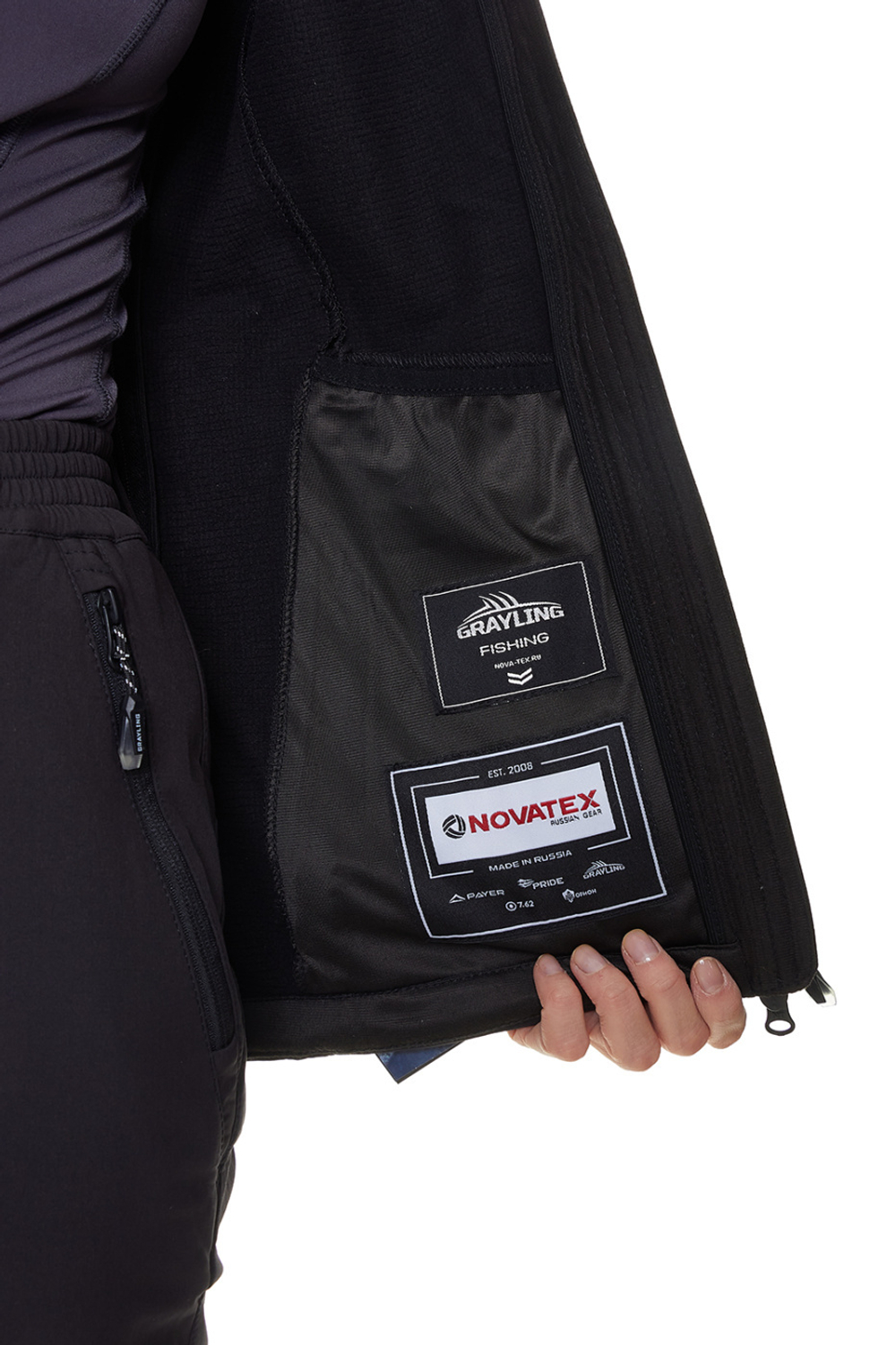 Костюм женский Grayling "Ritsa (Рица)" (софтшелл), черный