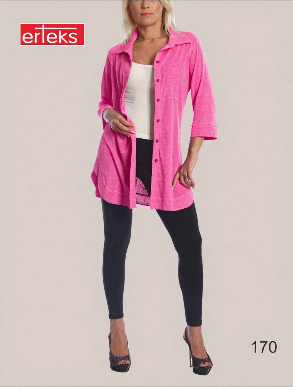 170М розовый жакет женский