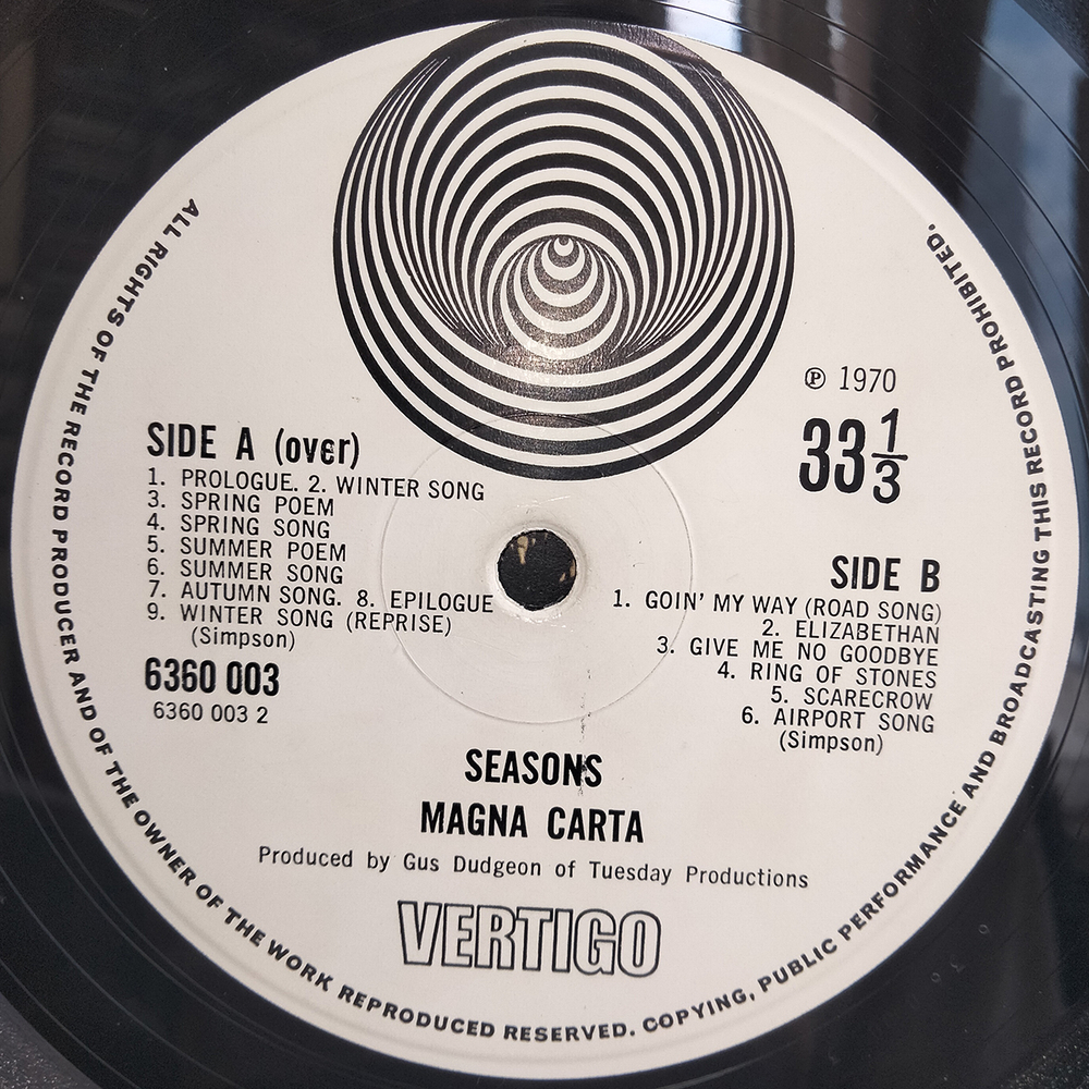 Magna Carta / Seasons (LP)