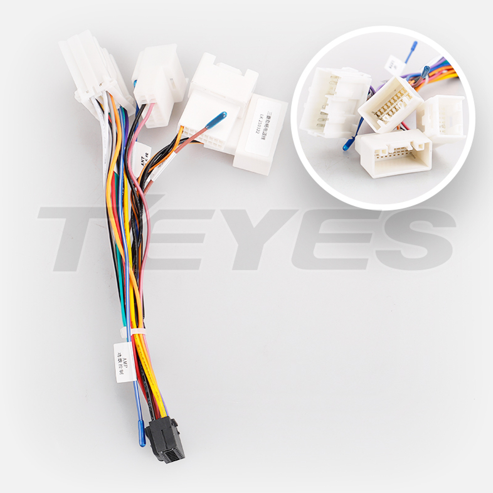 Комплект рамки с разъёмами 9" Mitsubishi Outlander 1 2002-2007 - Car-Smart 7463