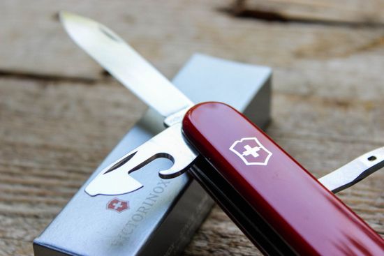 Складной нож Victorinox 1.3603 Spartan c клинком из стали X55CrMo14, рукоять Cellidor