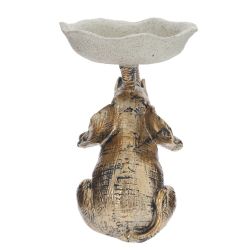 GAEM Фигурка декоративная "Слон" с подставкой д/мелочей, L12 W11 H16 см