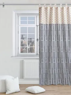 Штора портьерная Этель "Абстракция" 140*170см, 130 гр/м2, 100% хлопок