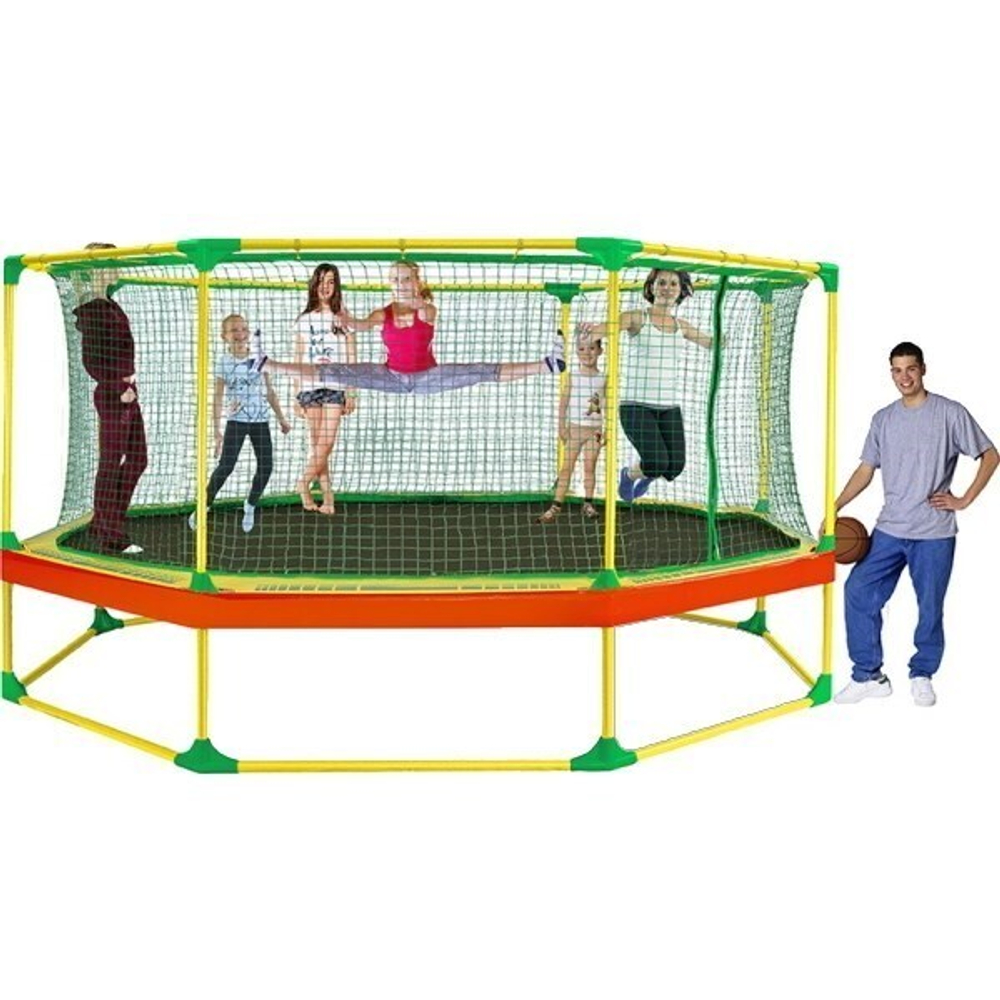 Батут LK-IT Outdoor Plus с ограждением диам. 470 см