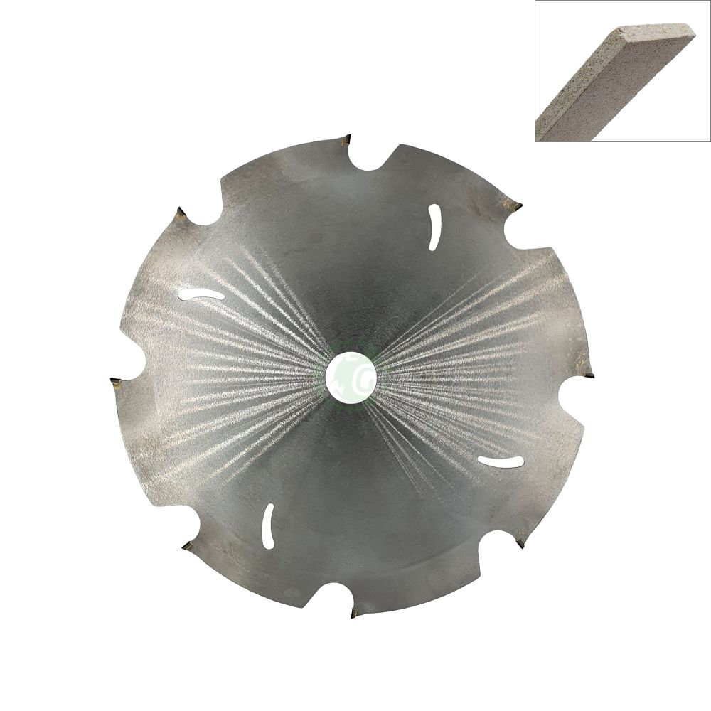 Дисковая пила с зубьями из PCD по строительным панелям и фиброцементу