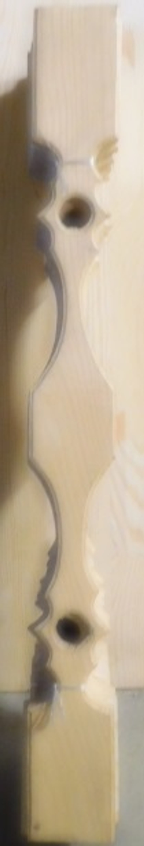 Балясина плоская с дыркой