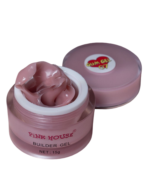 Гель 07 Gum Pink House 15гр