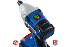 Бесщеточный гайковерт ЗУБР Профессионал 20 В, 2 АКБ, 4 Ач, в кейсе GB-250-42