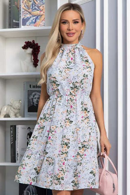 Платье Алюния (голубое) П13819-36М LT Collection