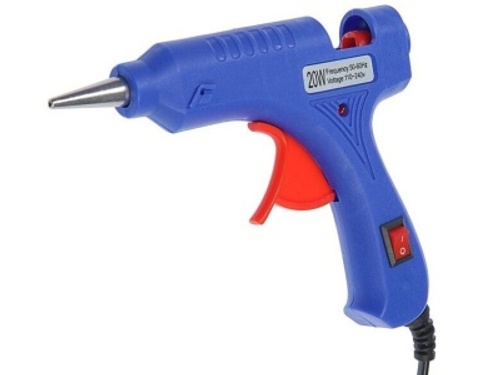 Пистолет клеевой электрический 20Вт 7мм