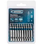 Набор бит PZ1х50, сталь S2, 10 шт. Gross 11344