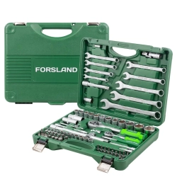 Набор инструментов 82пр.1/4'',1/2''(6гр.)(4-32мм) Forsland Forsland-4821-5