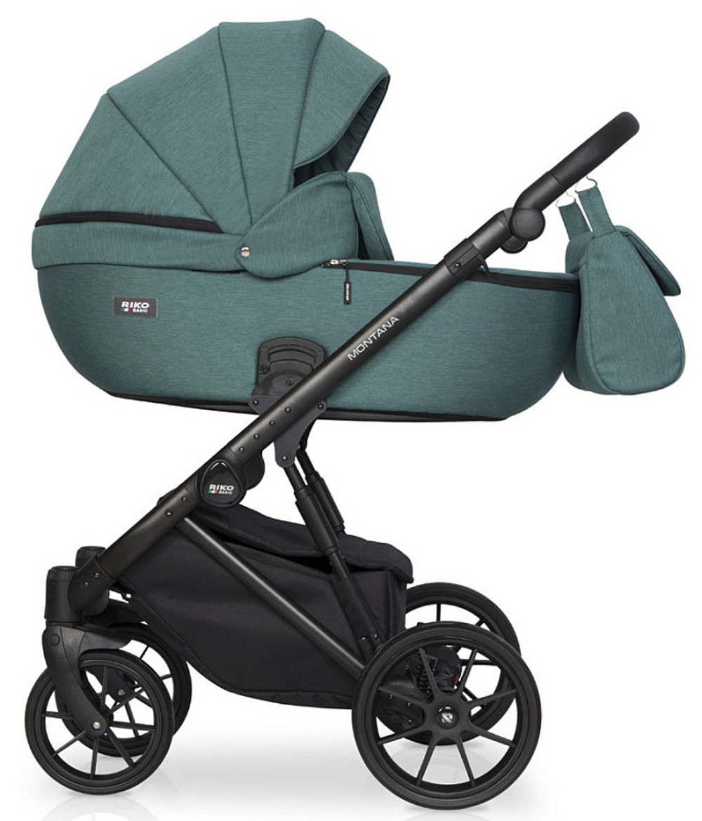 Детская коляска Riko Basic Montana 2 в 1 06 изумруд