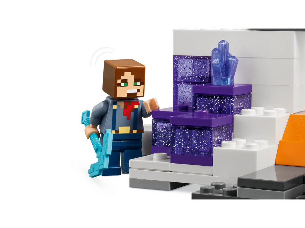 LEGO Minecraft 21263 «Шахта в Пустоши» — ресурсы, руды и моб-битвы