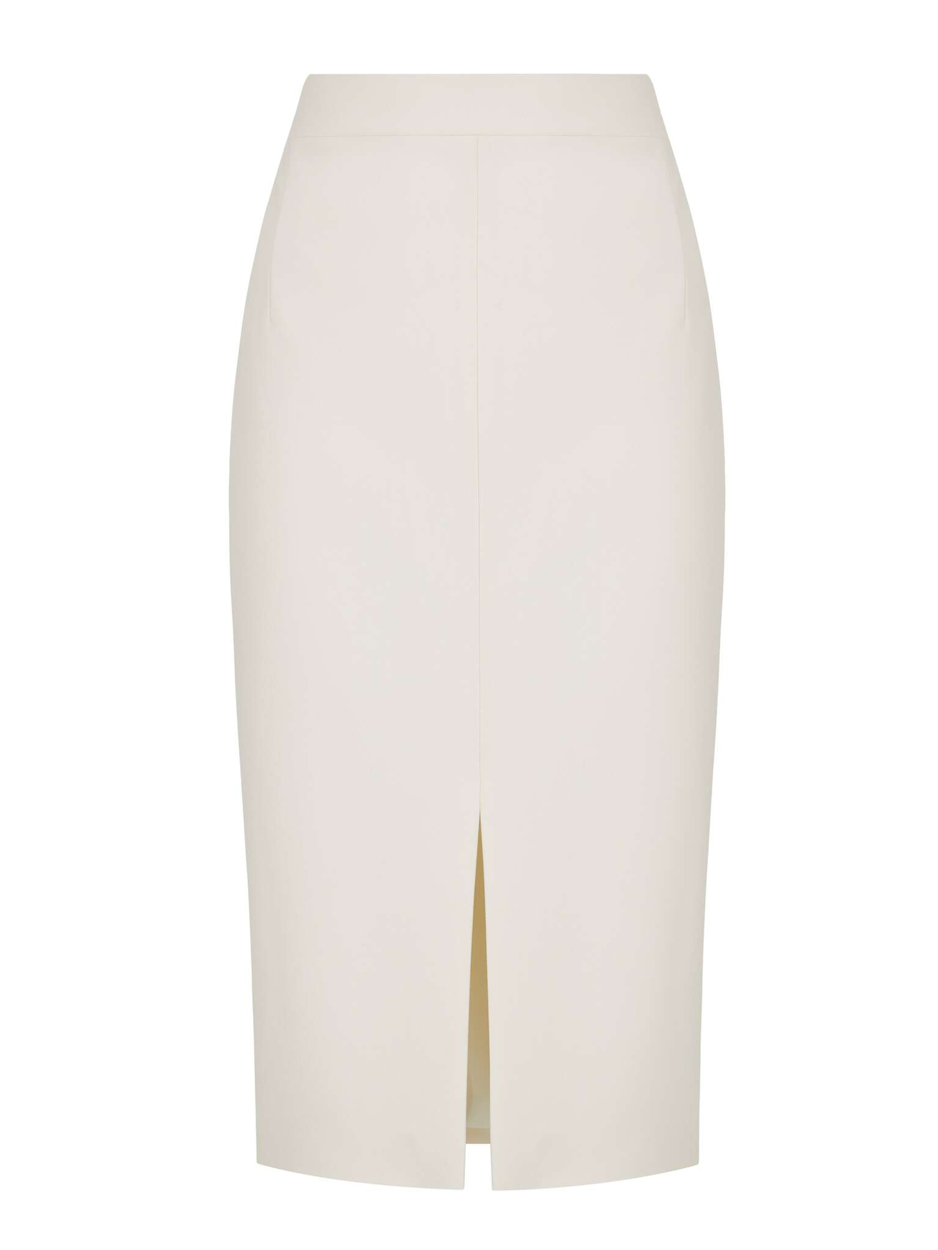 Юбка миди с разрезом спереди