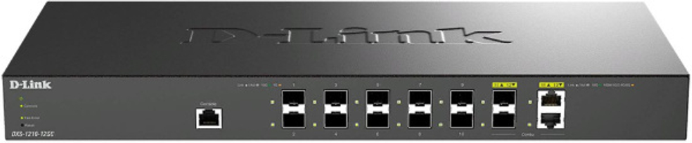 Коммутатор управляемый D-link DXS-1210-12SC/B1A