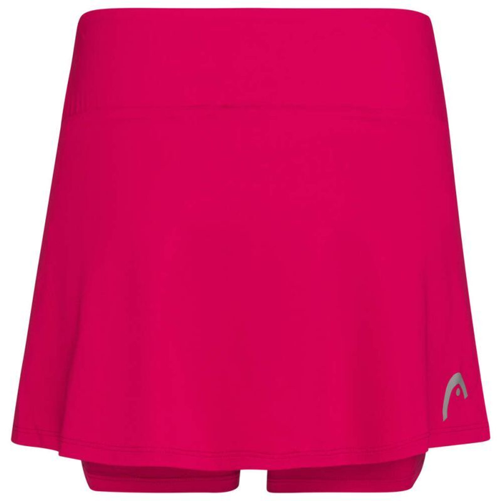 Детская теннисная юбка Head Club Basic Skort - magenta