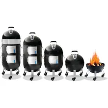 Гриль-коптильня угольная Napoleon Apollo AS18K, 42 см