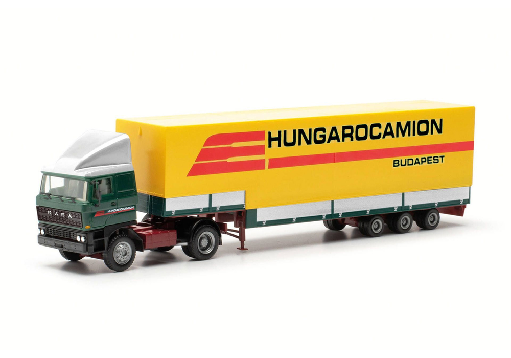 Грузовик Rába jumbo тентованный пп «Hungarocamion» (Венгрия/Будапешт)