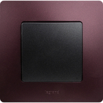 Выключатель 1-клавишный 10А 250В антрацит ETIKA Legrand