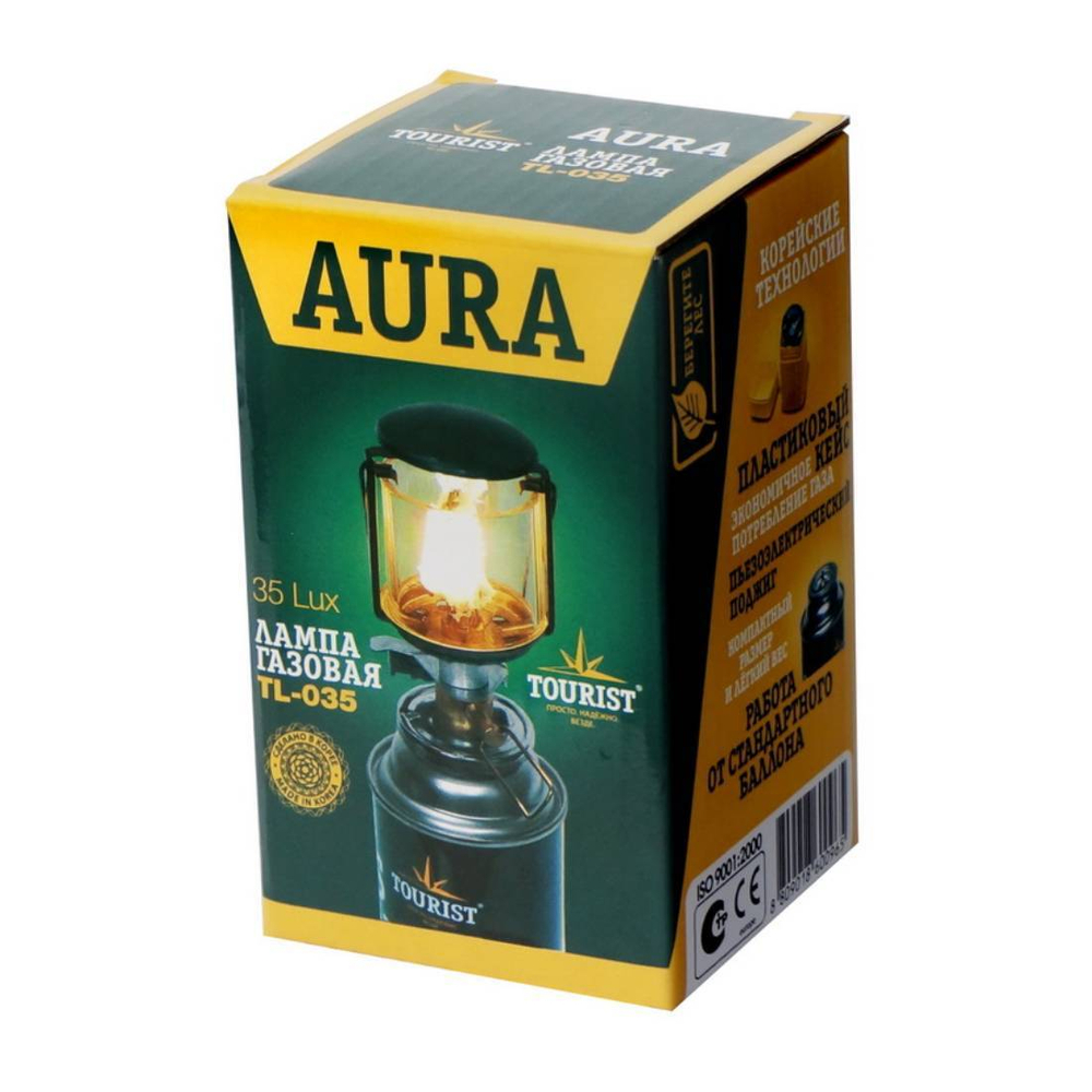 Лампа газовая AURA, Tourist Standart (TL-035)