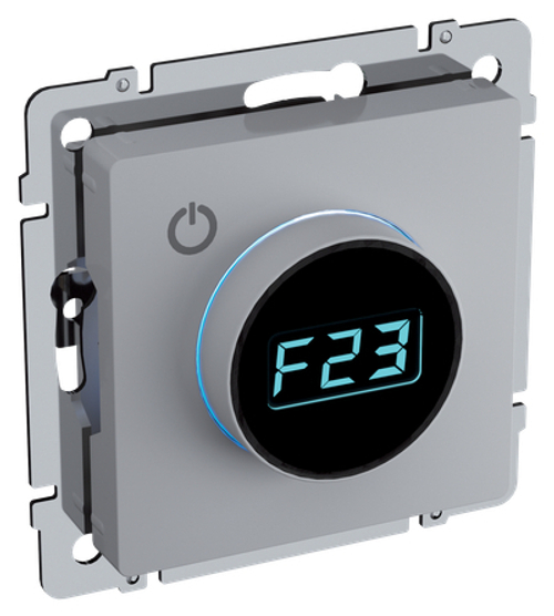 BRITE Термостат электронный с индикацией ТС10-1-БрБ белый IEK