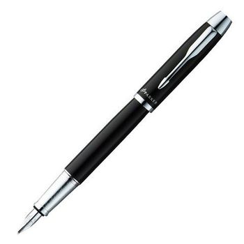 Перьевая ручка Parker IM Metal F221 Black CT перо F (S0856180)