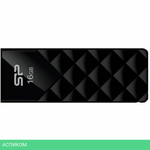 USB Flash-накопитель Silicon-Power Ultima U03 16Gb черный (SP016GBUF2U03V1K)