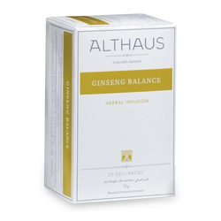 Чай Althaus Ginseng Balance/ Женьшеневое Равновесие Deli Pack 20пак x 1.75г