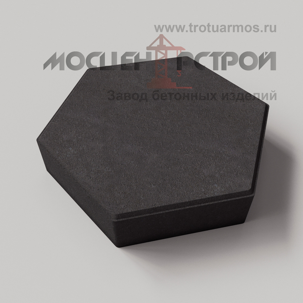 Тротуарная плитка Шестигранник 220х250х60