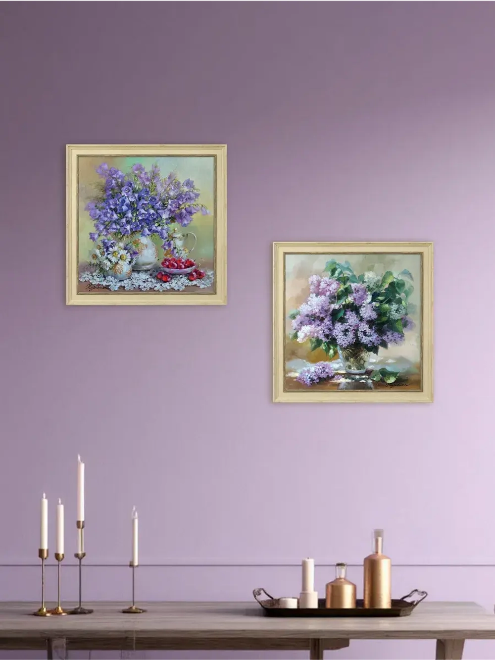 Картина на стену интерьерная на холсте 46*46 см