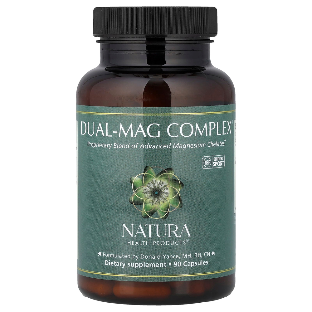 Natura Health Products, Dual-Mag Complex®, 90 капсул