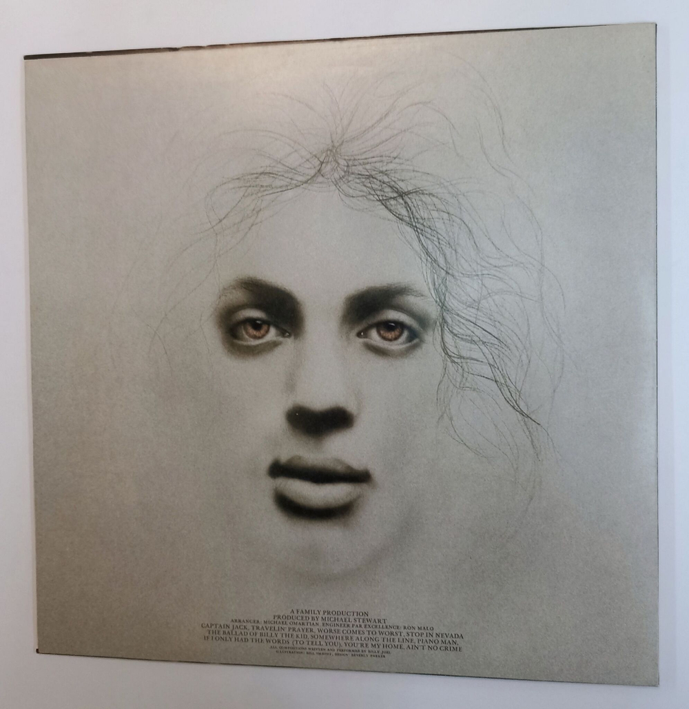 Винтажная виниловая пластинка LP Billy Joel Piano Man (Japan 1978)