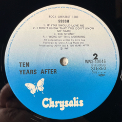 Винтажная виниловая пластинка LP Ten Years After Ssssh (Japan 1977) (Obi) Stoned Woman