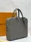 Портфель Louis Vuitton Porte Documents Voyage PM кожа Taiga