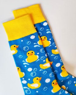 Носки р.35-40 "Cute Animals" Yellow Ducks