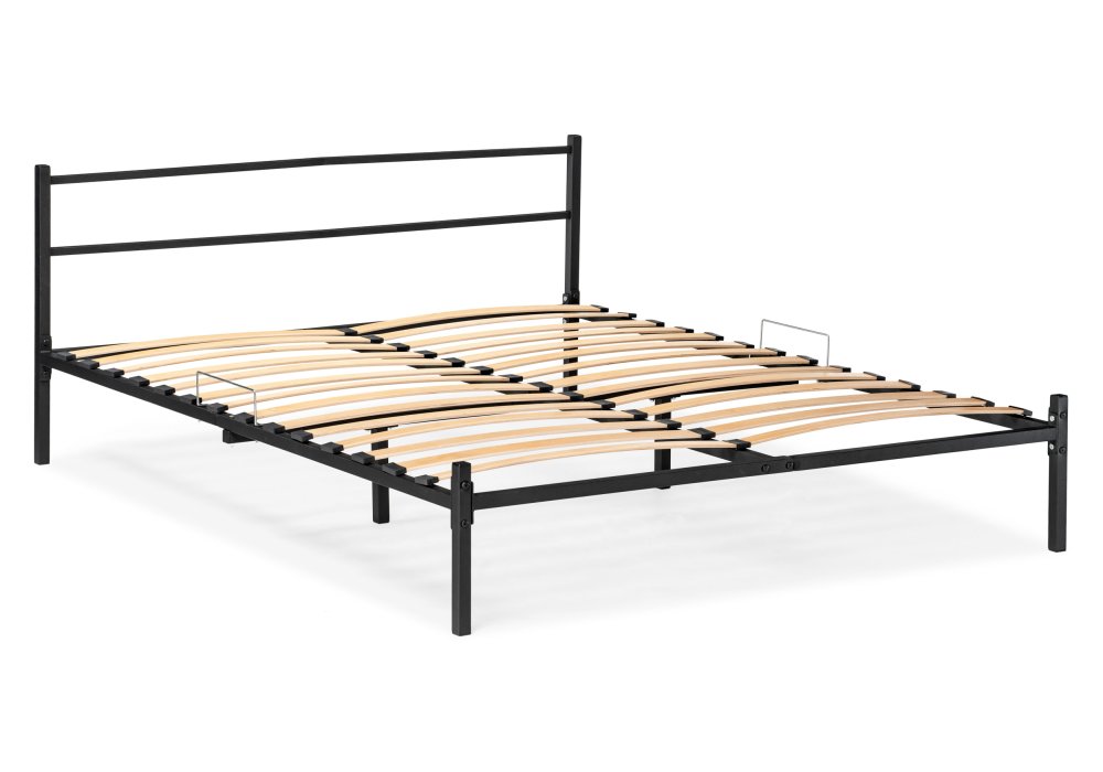 Полутораспальная кровать Фади 140х200 черная