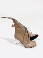 Ботильоны с замком GLAM BEIGE