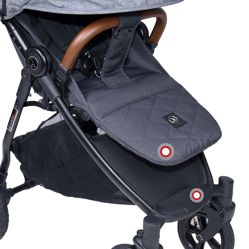 Детская прогулочная коляска Coletto Nevia VT Ewa grey