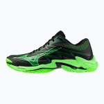 Кроссовки волейбольные Mizuno Wave Lightning Elite black/glowing apple/mandarin orange