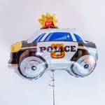 AN Шар фигура "Машина полицейская" 21"/60 см х 15"/38 см (БГ-24)