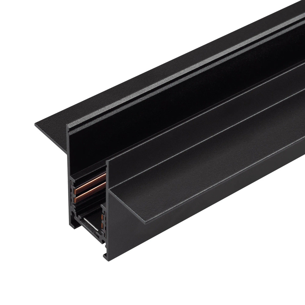 Трек встраиваемый MAG-ORIENT-TRACK-2653-FDW-3000 (BK, FLAT) (Arlight, IP20 Металл, 3 года) 041440
