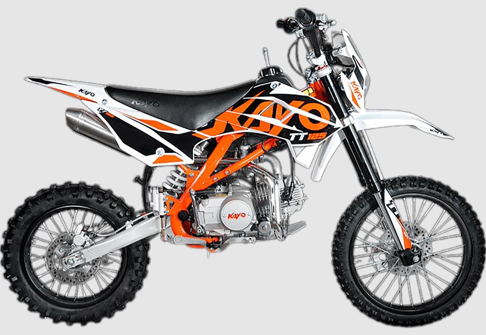 Питбайк KAYO BASIC TT125EA 17/14 KRZ (п/автомат, эл. стартер 2022 г.)
