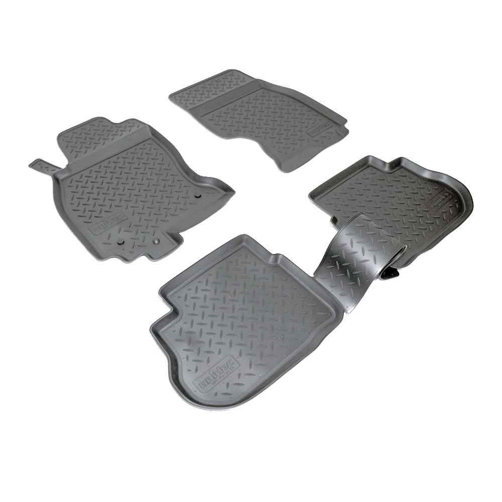 Ковры в салон Norplast/Unidec для Infiniti FX в кузове S50 (2003-2008), Черный, арт.NPL-Po-33-50