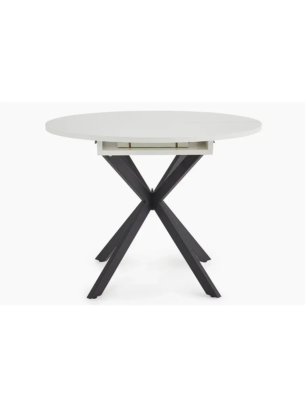 Стол кухонный обеденный круглый раздвижной 100,1х100х75 см