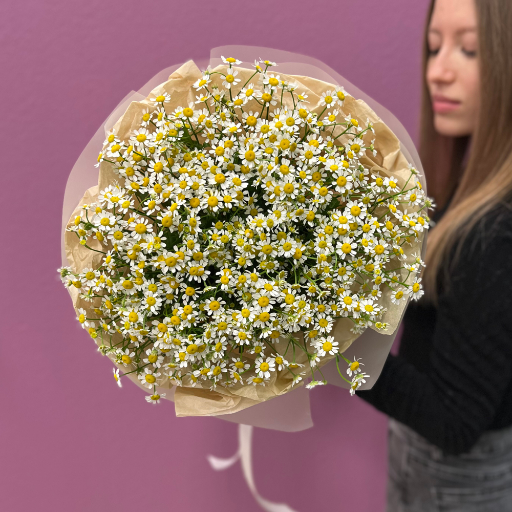 Букет из 19 матрикарий #10