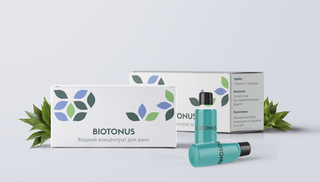 Набор Жидкий концентрат для ванн BIOTONUS Лаванда 300 мл (10 флаконов по 30 мл в коробке)