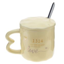 GAEM Набор из 2-х Кружек с крышкой и ложкой, 300 мл, L12 W9 H9 см, 2в.