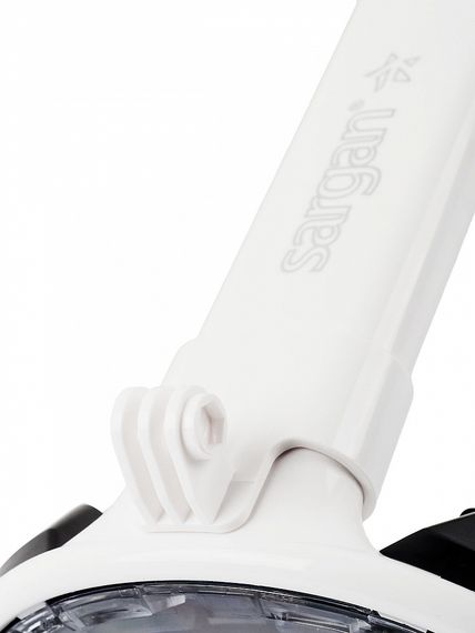 Маска полнолицевая Sargan Планета океан 2.0 белый/черный